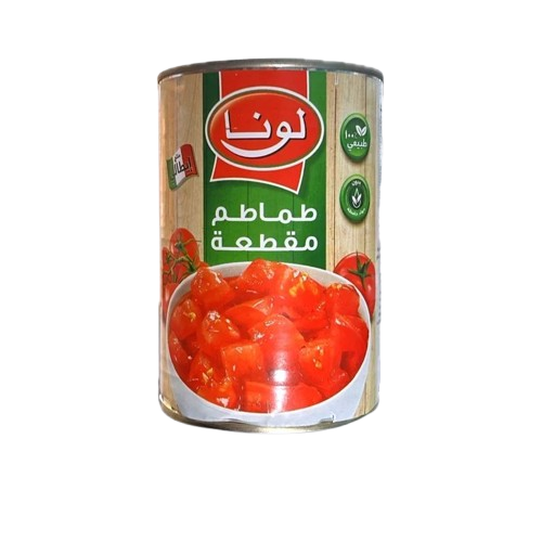لونا طماطم مقطعة 400 جم
