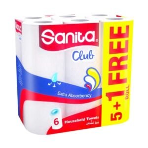 سانيتا مناديل مطبخ رول 5+1
