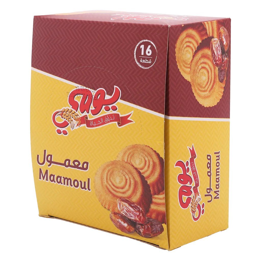 يومي معمول التمر علبة 16 حبة