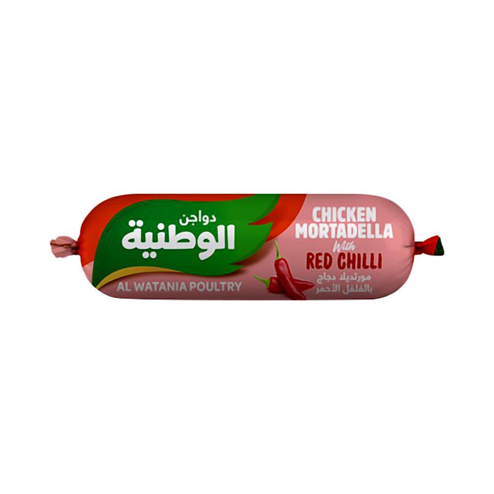 الوطنية مرتديلا دجاج بالفلفل الأحمر