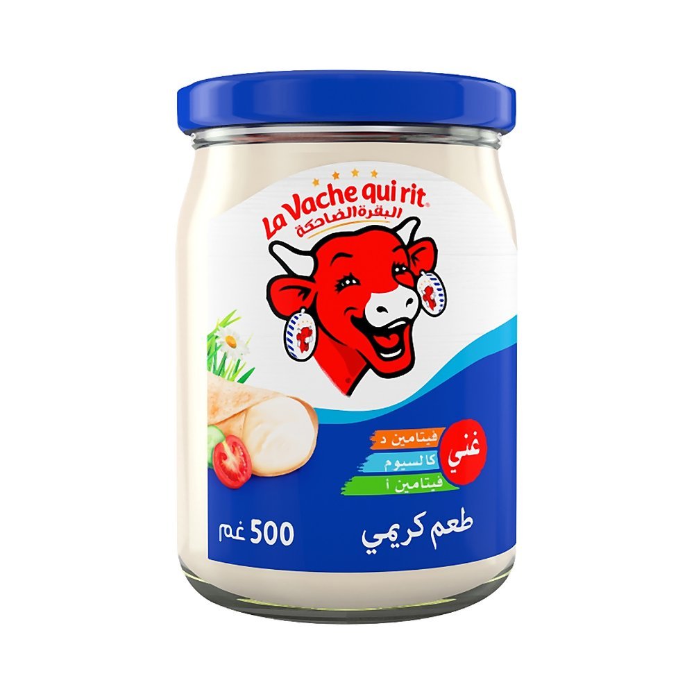 البقرة الضاحكة جبنة دهن 500 جرام