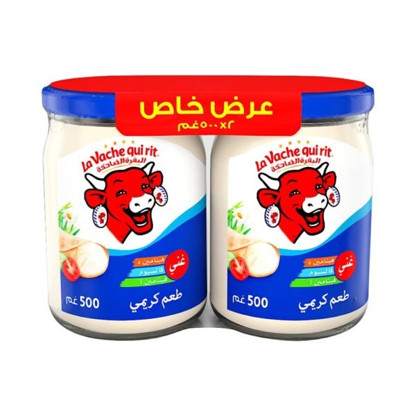 لا فاش كيري جبنة في برطمان 2×500 جرام