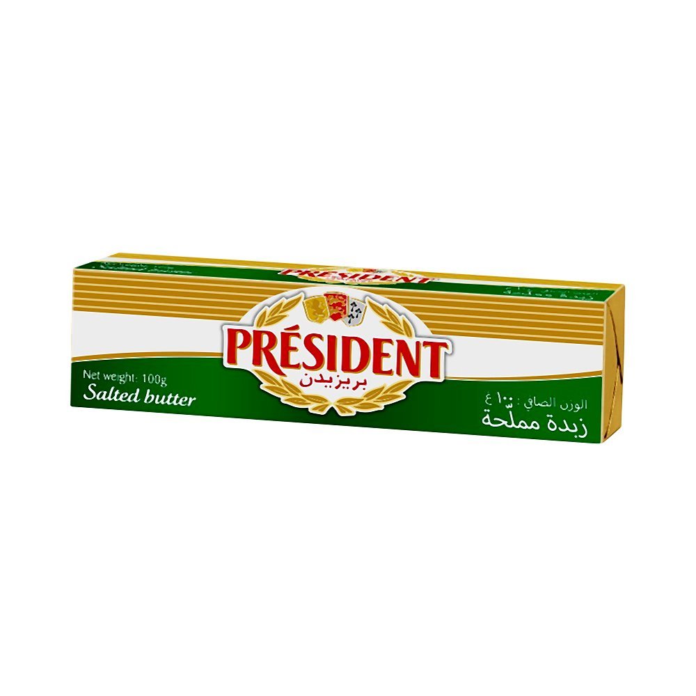 بريزيدن زبدة مملحة 100 جم