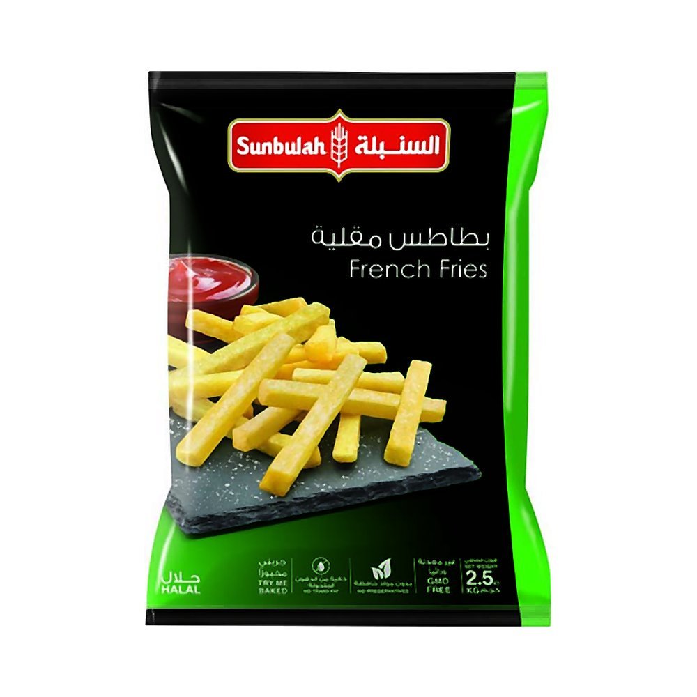 السنبلة بطاطس مقلية عادية مجمدة 2.5 كيلوجرام