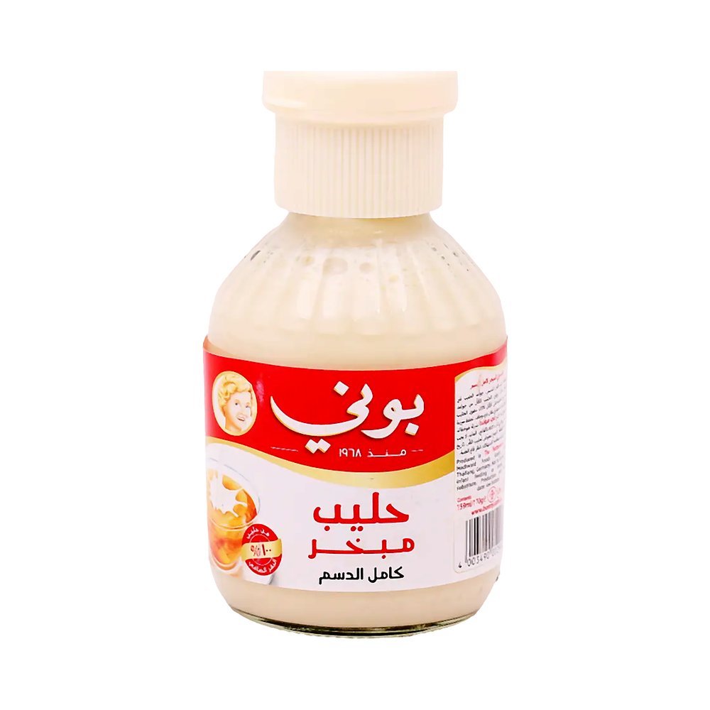 بوني حليب مبخر زجاج 170 جم