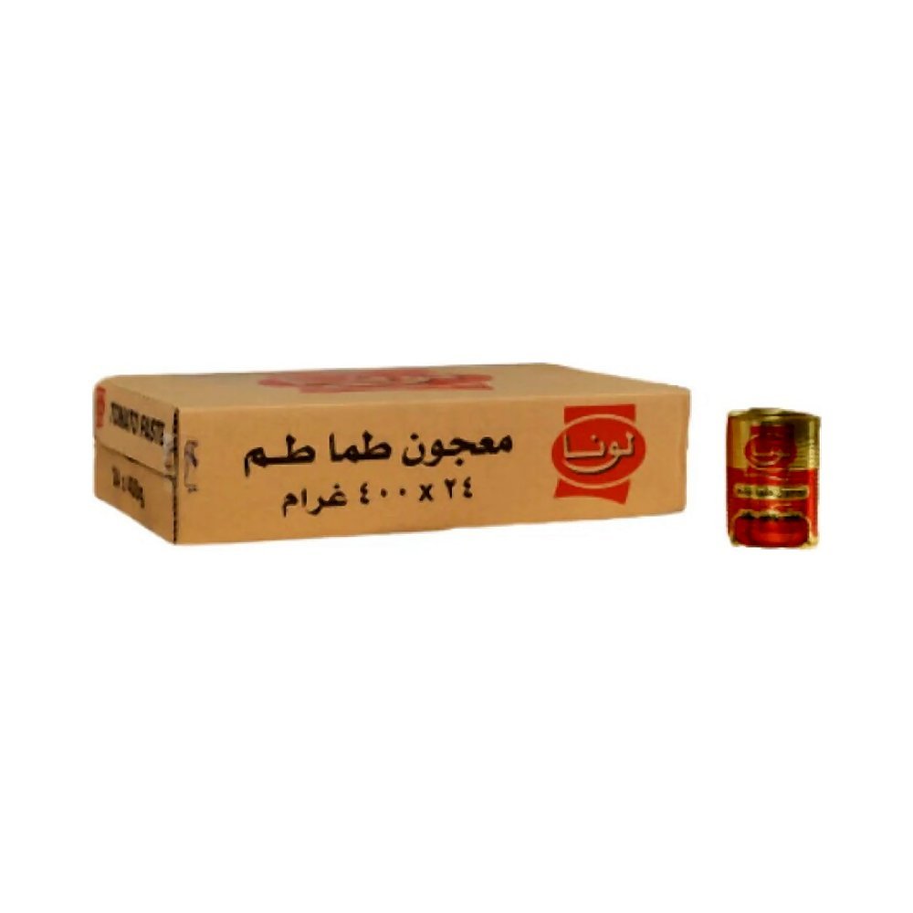 لونا معجون طماطم 24 × 400 جم