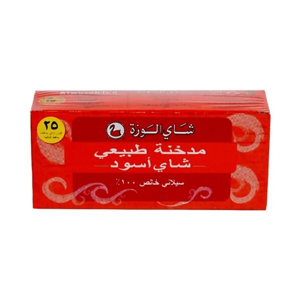 الوزة شاي أسود مدخن طبيعي 25 فتلة