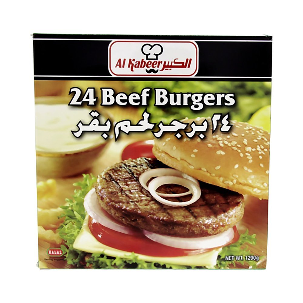 الكبير برجر لحم بقري 24 قطعة