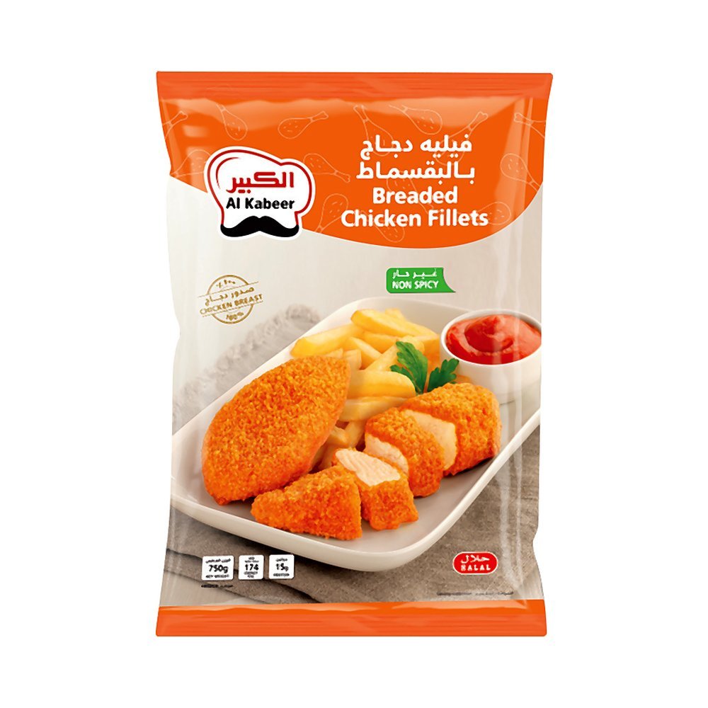 الكبير فيليه دجاج بالبقسماط 750 جم