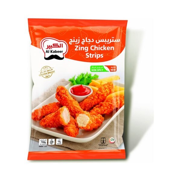 الكبير زنغ ستربس دجاج غير حار ‎750جم