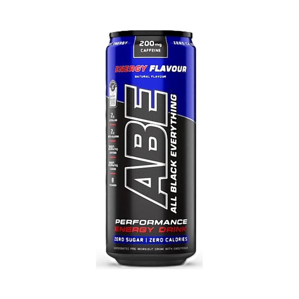 ABE مشروب طاقة مع BCAA وفيتاميني B3 وB12 بنكهة الطاقة 330 مل
