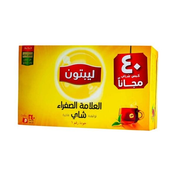 ليبتون شاي أكياس 200+40 كيس (240 كيس)