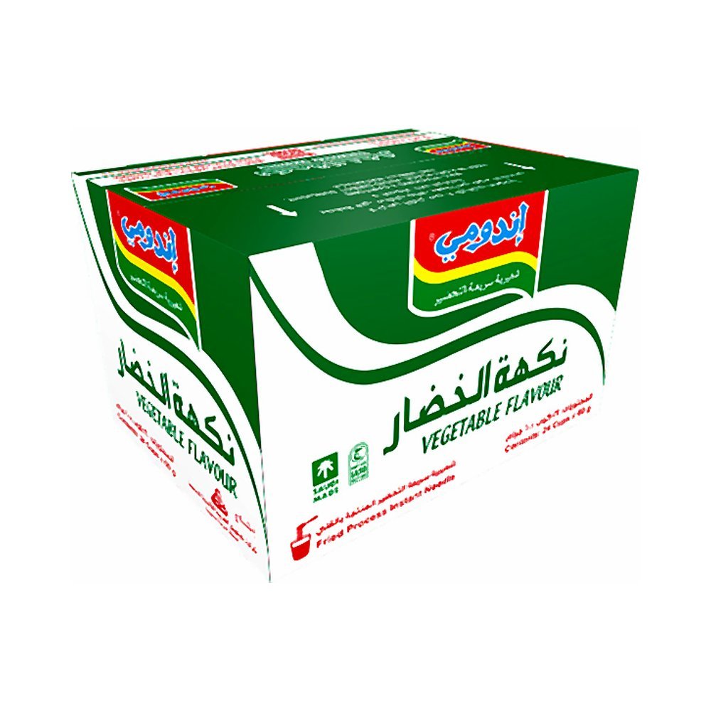 إندومي أكواب شعيرية سريعة التحضير خضار 24×60 جم