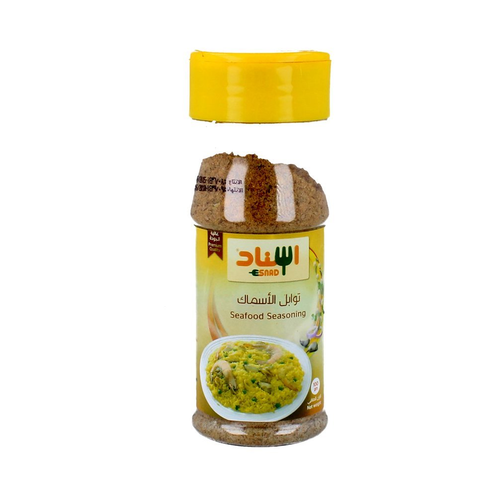 اسناد توابل المأكولات البحرية 100 جم