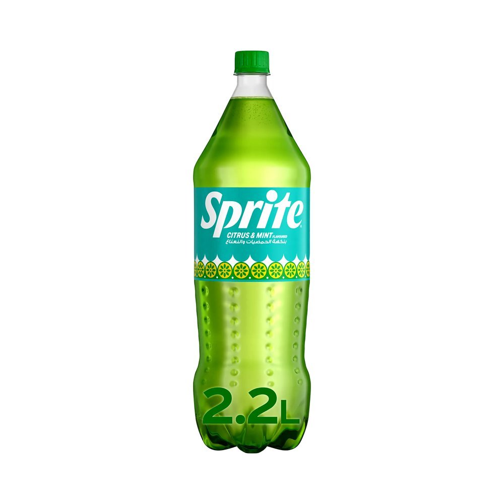 سبرايت مشروب غازي حمضيات ونعناع 2.2 لتر