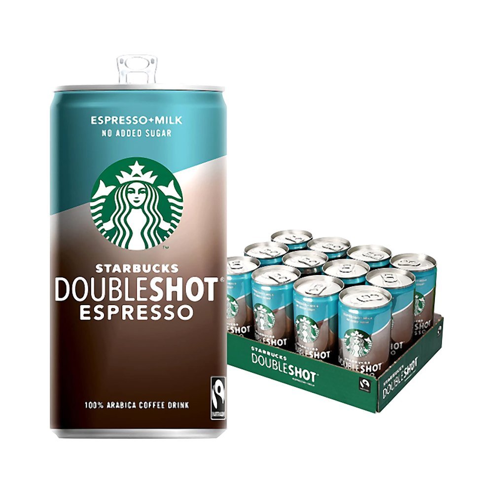 ستاربكس قهوة دبل شوت اسبريسو 12×200مل
