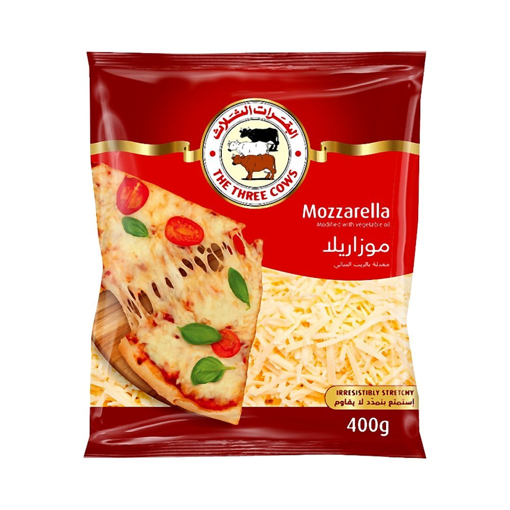 البقرات الثلاث جبنة موزاريلا شبيه 400G