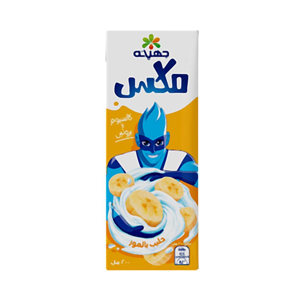 جهينة حليب بالموز 200 مل