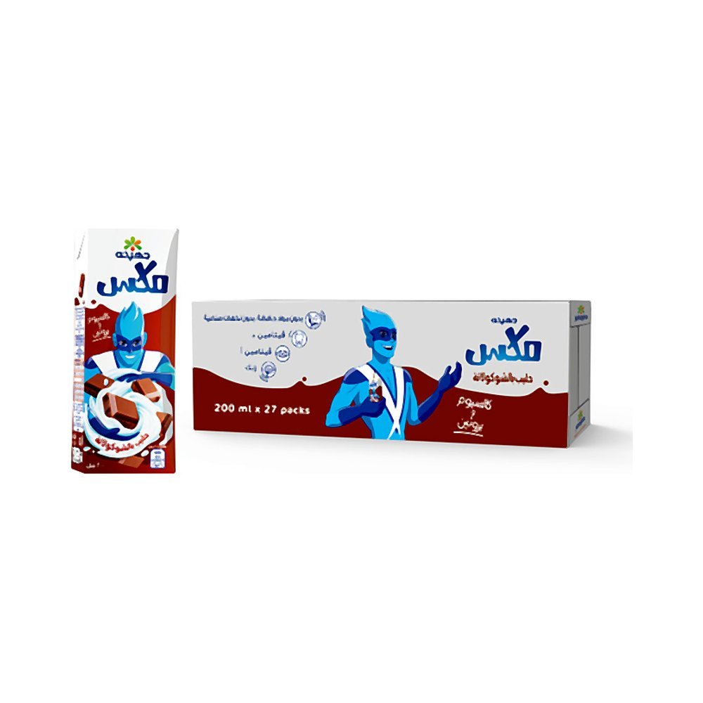 جهينة حليب بالشوكولاتة 27×200 مل