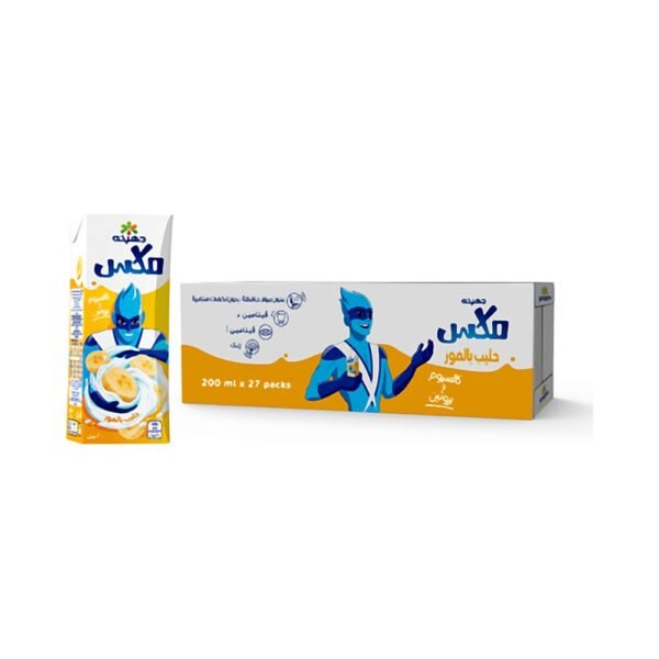 جهينة حليب بالموز 27×200 مل