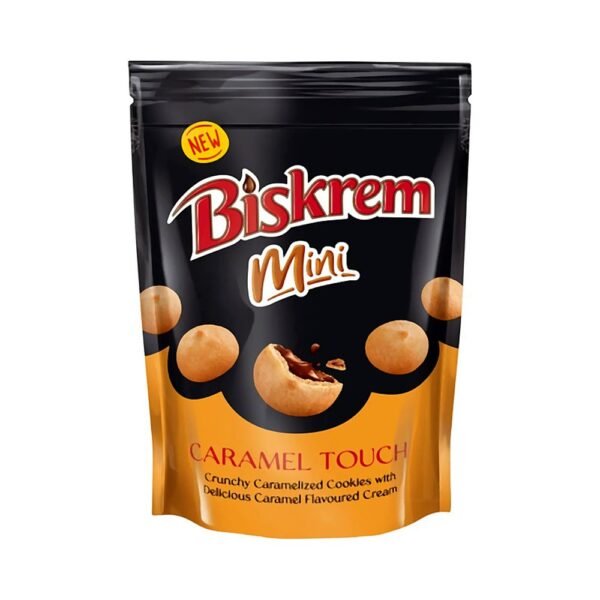 بسكريم بسكويت ميني كراميل 90 جم