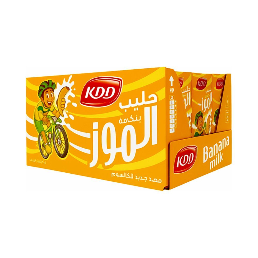 كي دي دي حليب بالموز 6×180 مل