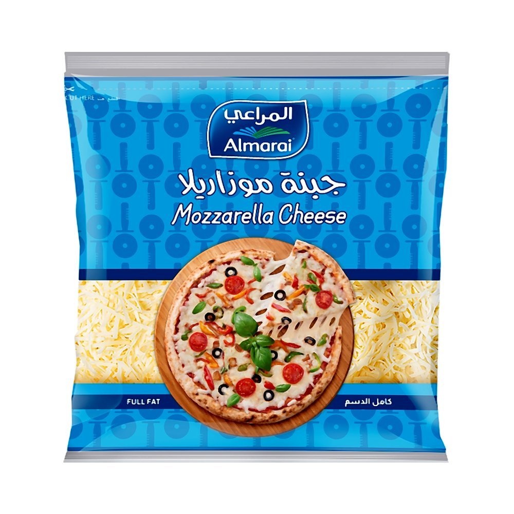 المراعي جبنة موزاريلا كاملة الدسم 450 جرام