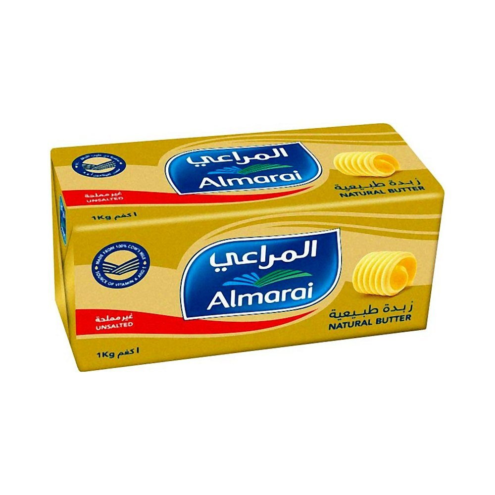 المراعي زبدة غير مملحة 1 كجم
