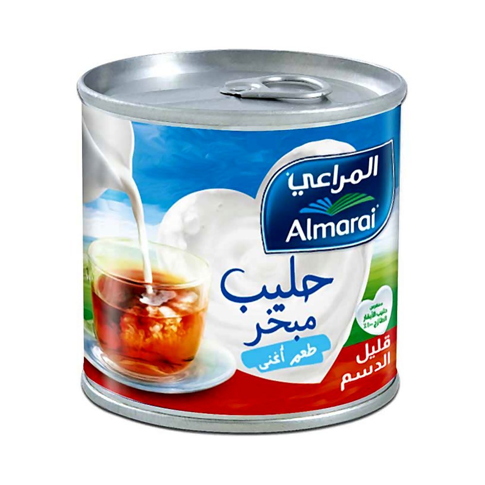 المراعي حليب مبخر قليل الدسم 170 جرام