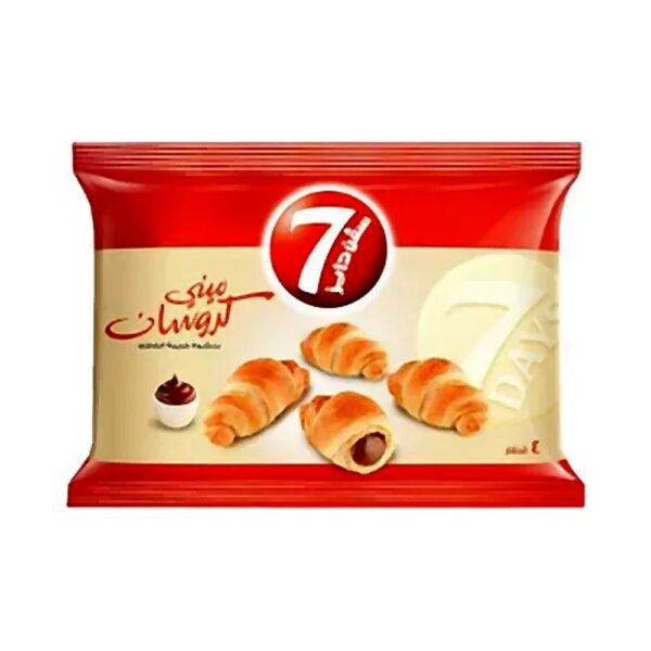7 دايز ميني كرواسون بالشوكولاتة 5+1×44 جم (عرض)