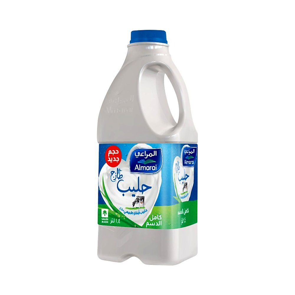 المراعي حليب كامل الدسم 1.4 لتر