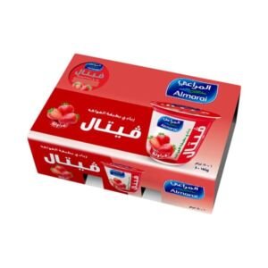 المراعي زبادي طبقات فيتال بالفراولة 6×140 جم