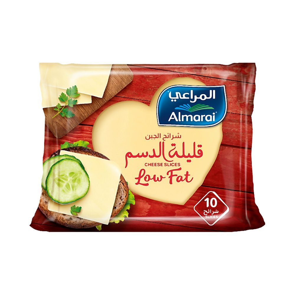 المراعي جبنة شرائح قليلة الدسم 200 جرام