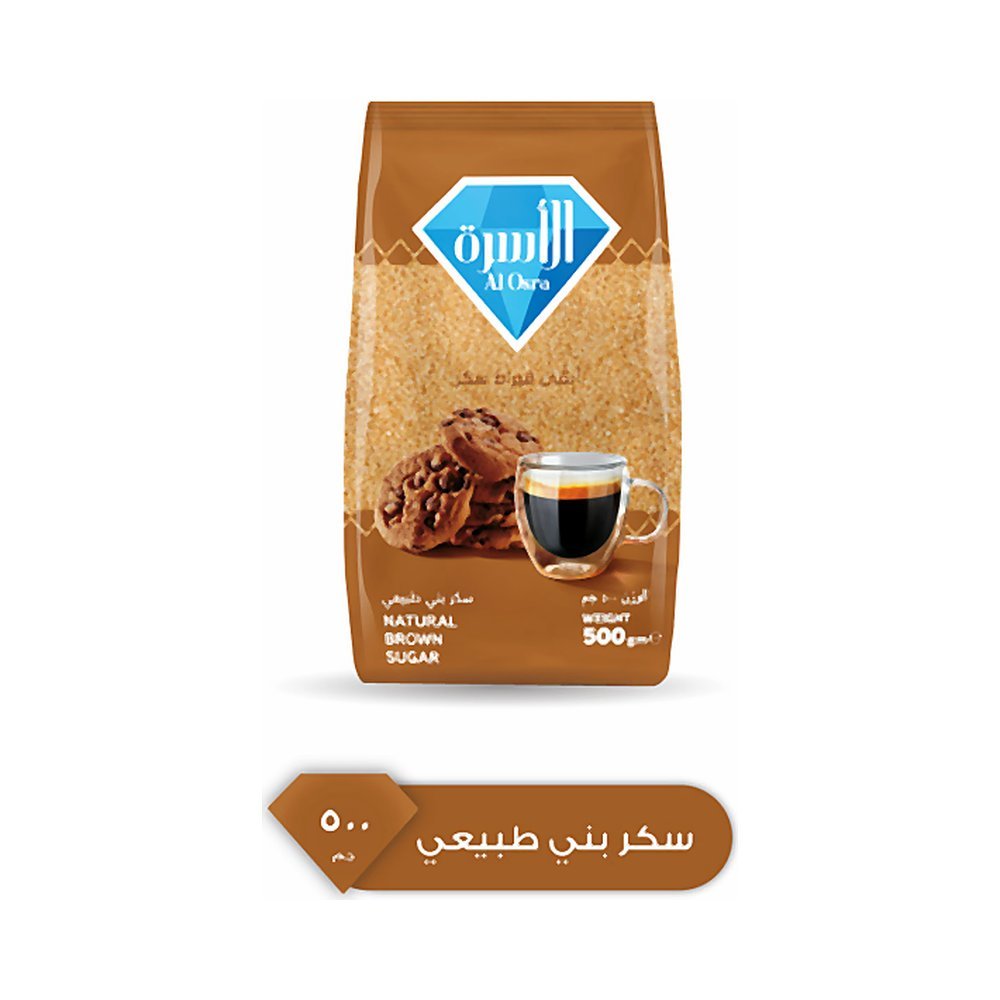 الأسرة سكر بني ناعم 500 جم