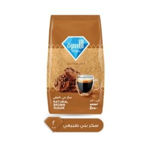 لاسرة سكر بني طبيعي 2 كجم