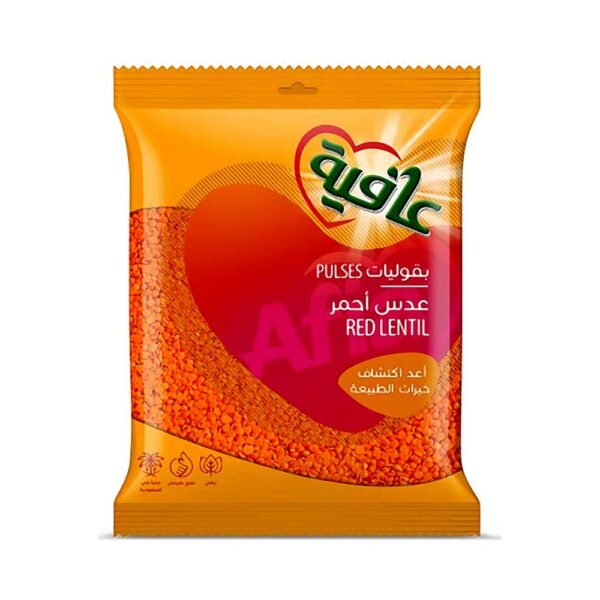 عافية عدس أحمر 800 جرام