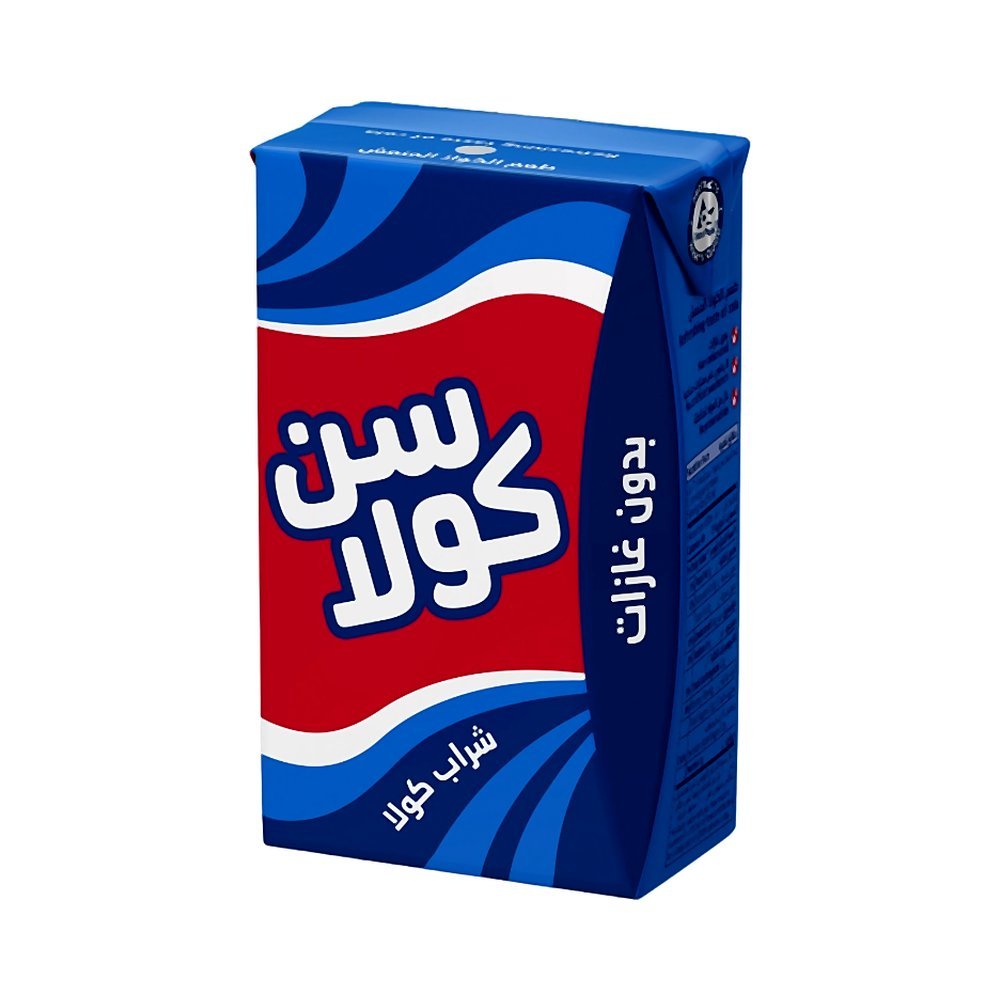 صن كولا مشروب غير مكربن ١٢٥ مل