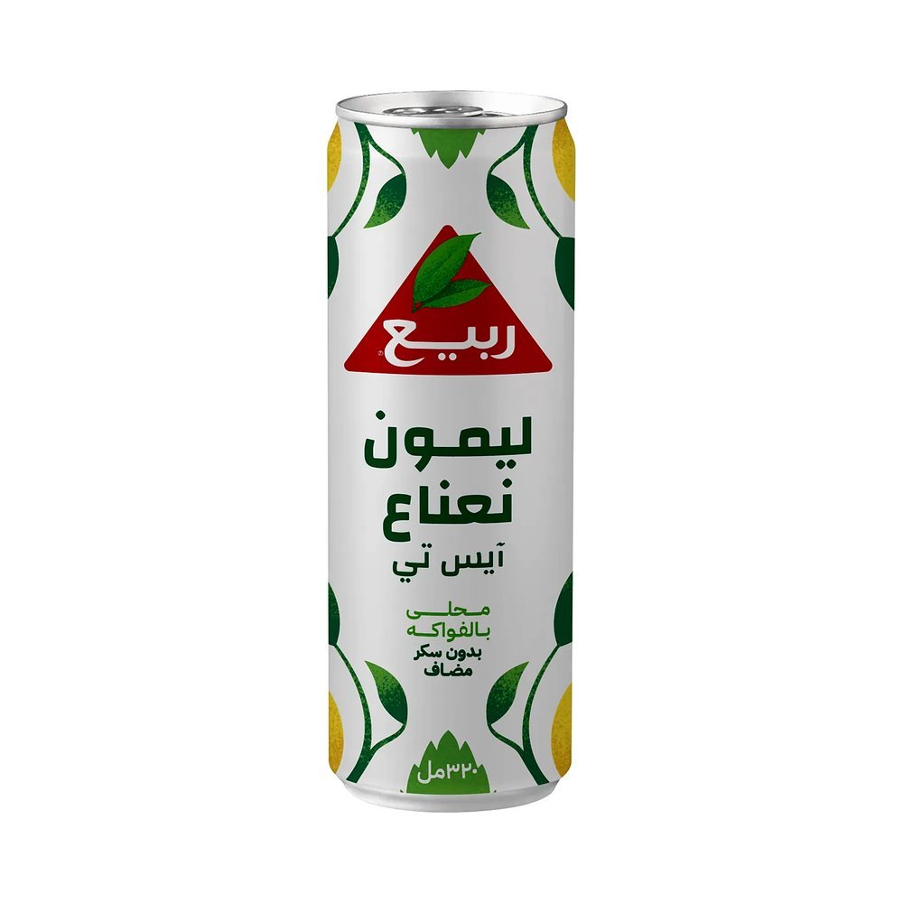 ربيع آيس تي ليمون ونعناع 320 مل