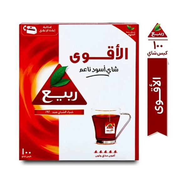 شاي ربيع المذاق الاقوى 100 كيس