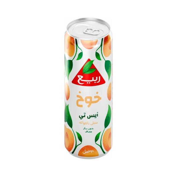 ربيع آيس تي خوخ 320 مل