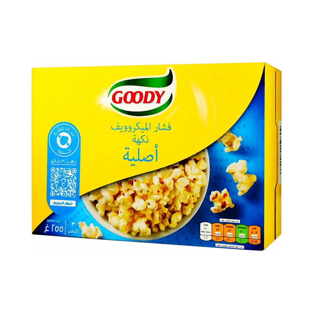 قودي فشار مايكروويف طبيعي، 3 × 85 غ
