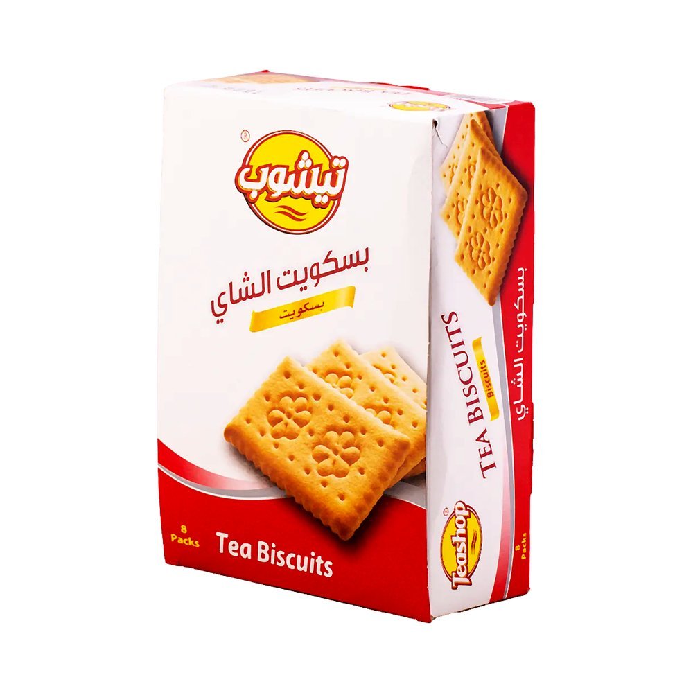 تيشوب بسكويت شاي 8×70 جم