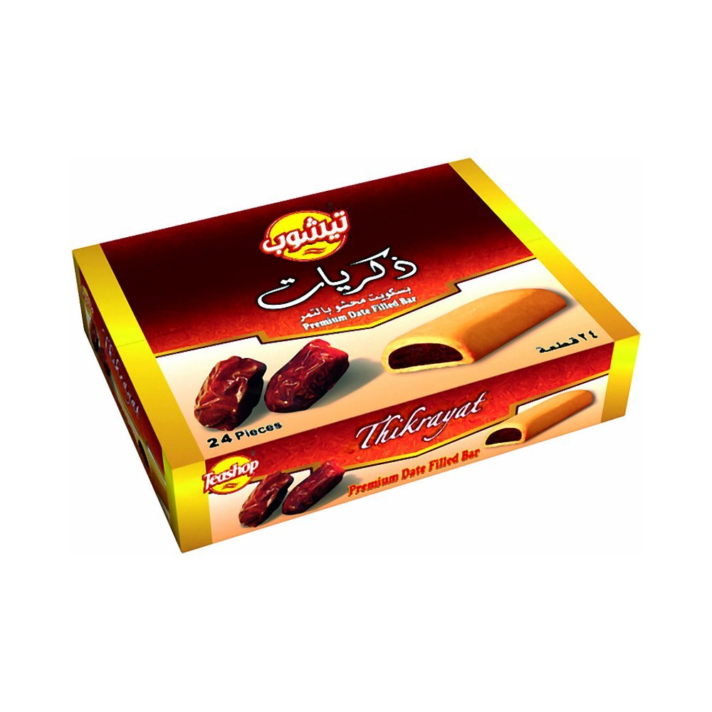 تي شوب تمر محشي ثكريات 24 × 17 جم