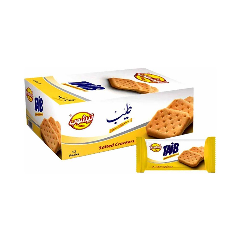 تي شوب بسكويت طيب مملح 12×70 جم
