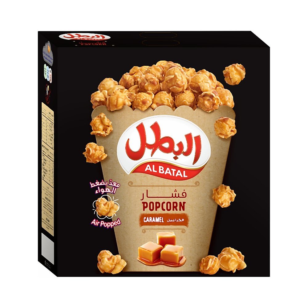 البطل فشار مغطى بالكراميل 12×23 جم