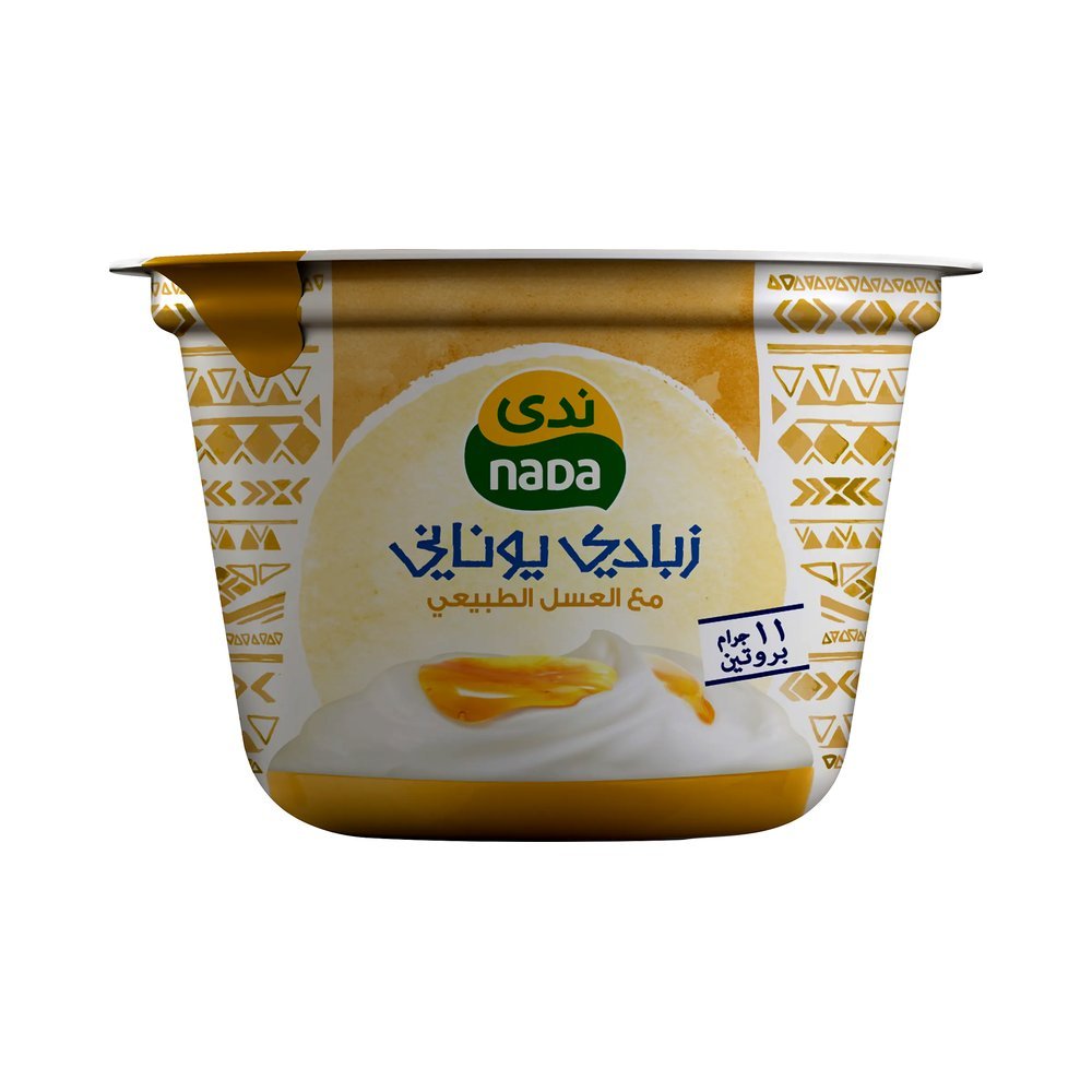 ندى زبادي يوناني بالعسل 160جرام