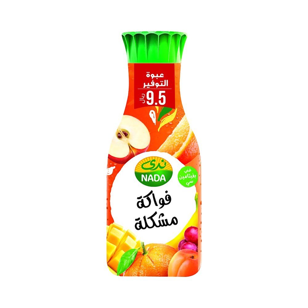 ندى فواكه عصير مشكل فواكه عبوة 1.3لتر