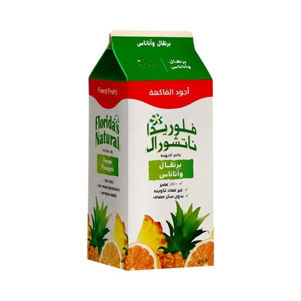 فلوريدا ناتشورال عصير برتقال وأناناس 1.6 لتر