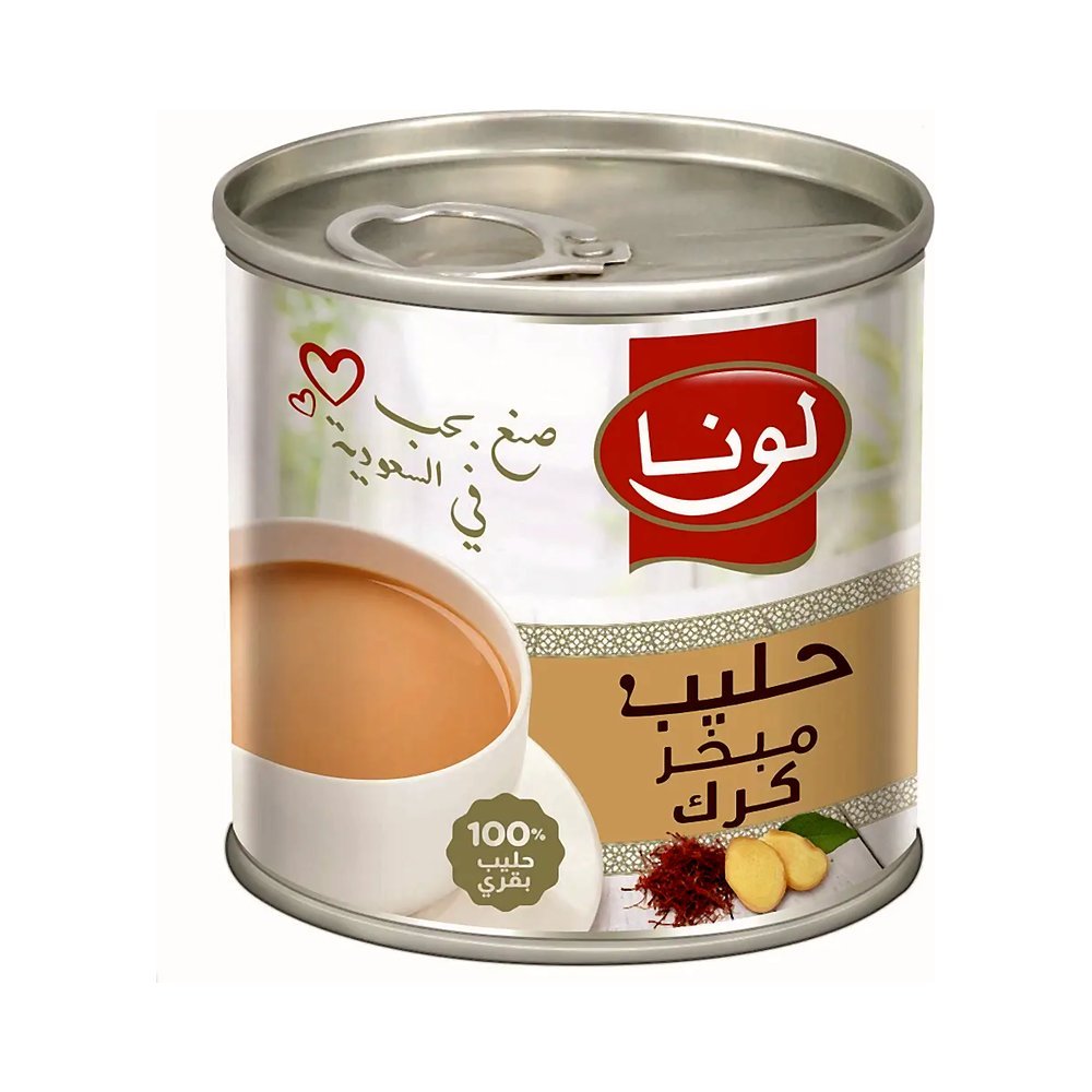 لونا حليب مبخر بنكهة كرك 170 جم