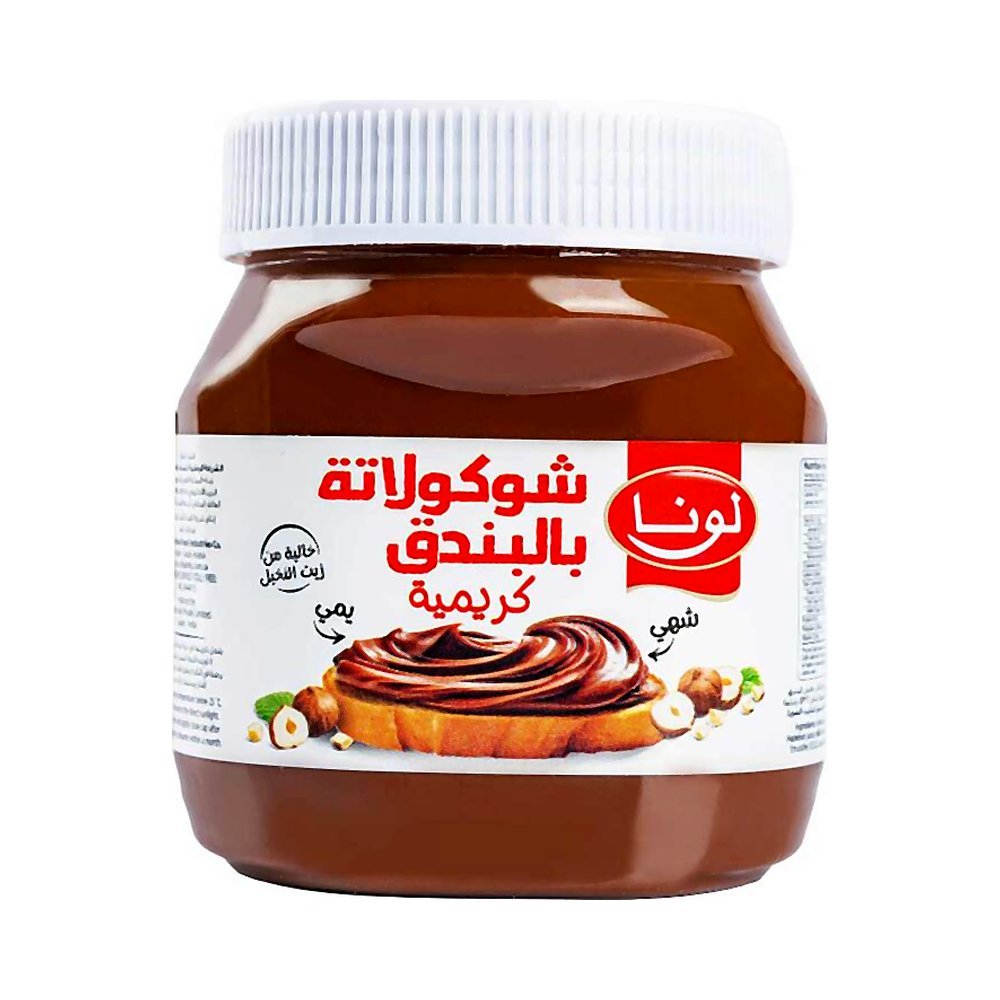 لونا شوكولاتة دهن بالبندق 400 جم